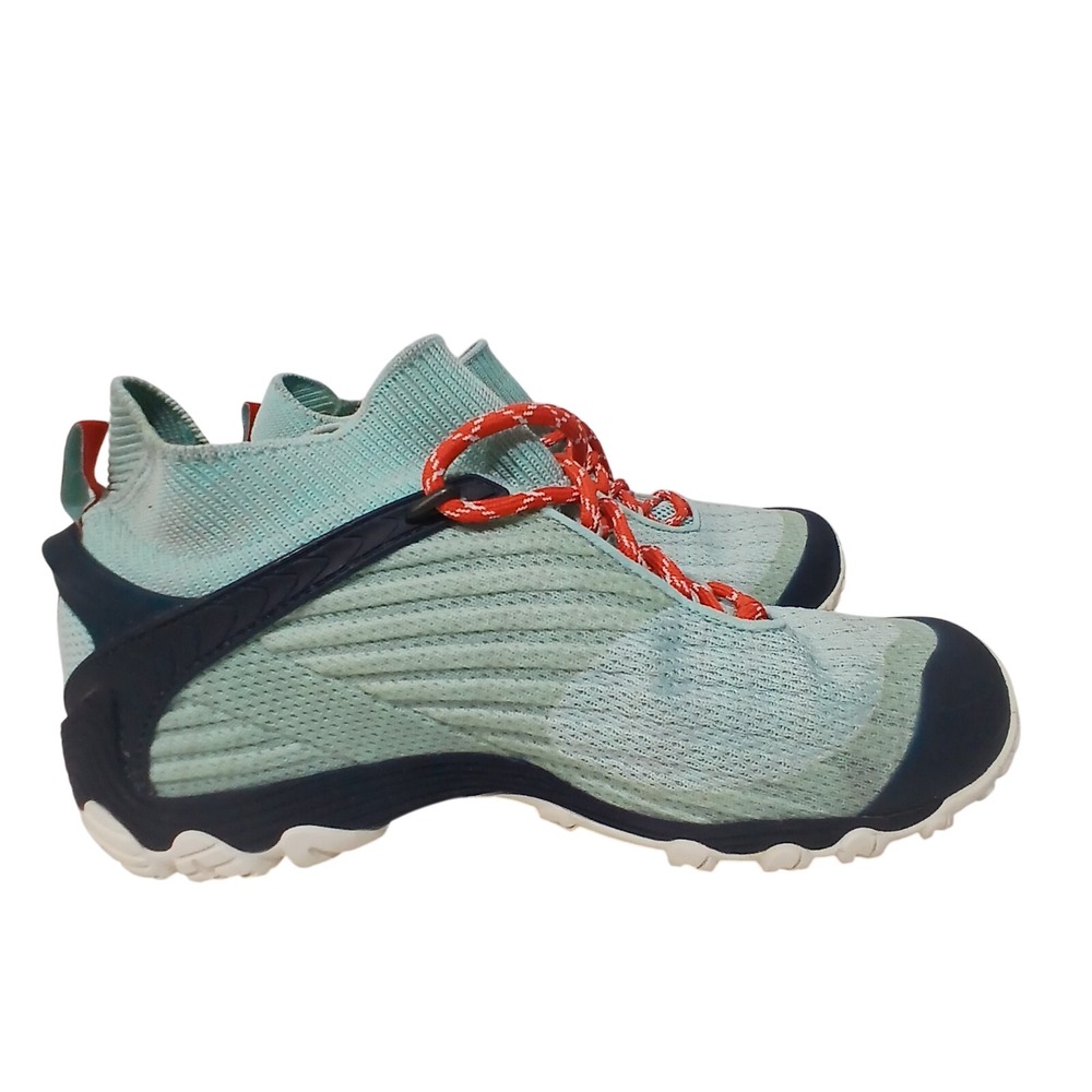 Merrell‎ Chameleon 7 J52576 Womens Icy Blue Sz 10 Sneaker Hiking Shoe Vibram Mid